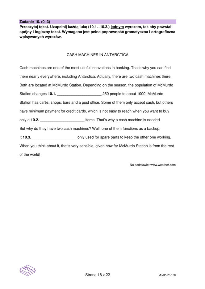 Matura próbna 2026: j. angielski arkusz CKE [6.03.2026]