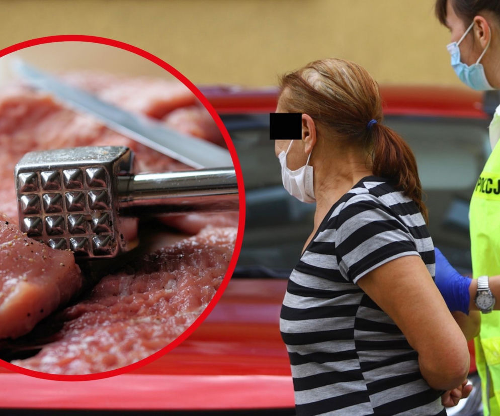 Tłukła jego głowę jak schabowe. Krwawy horror w gminie Niemce