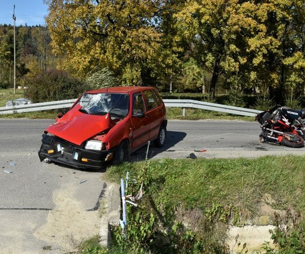 Wypadek w Kątach