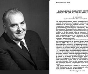 Metoda prof. Krwawicza ma już 65 lat. To była rewolucja w okulistyce 