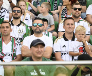 Legia Warszawa - Zagłębie Lubin: Zdjęcia kibiców