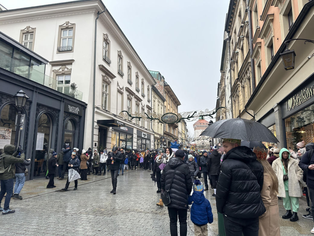 Orszak Trzech Króli przemaszerował przez Kraków