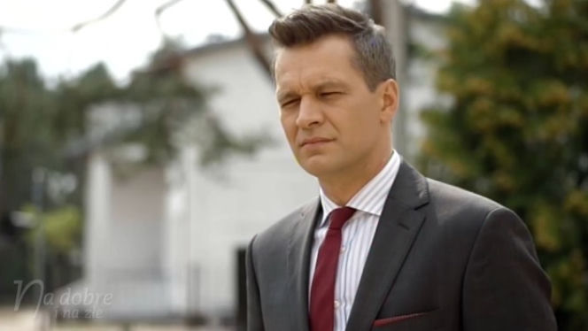 Na dobre i na złe odc. 616. Andrzej Falkowicz (Michał Żebrowski)