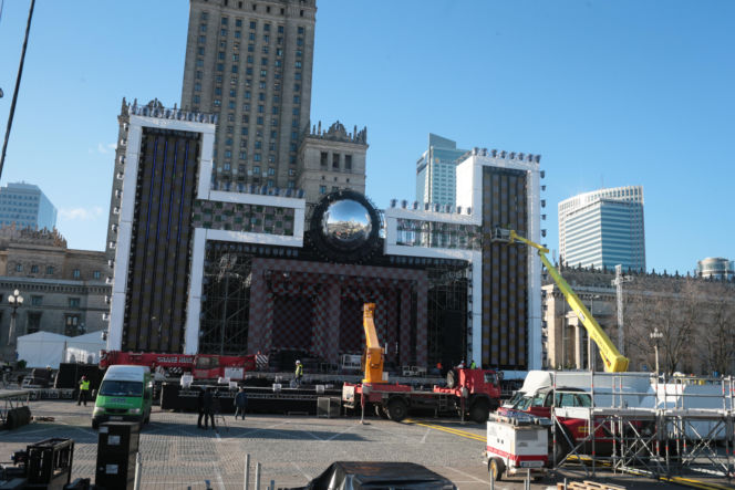 Przygotowania do sylwestra miejskiego 2016/2017