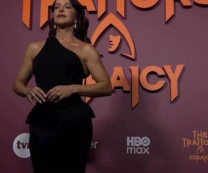 Gwiazda TVN w opiętej sukience! Malwina Wędzikowska szokuje figurą