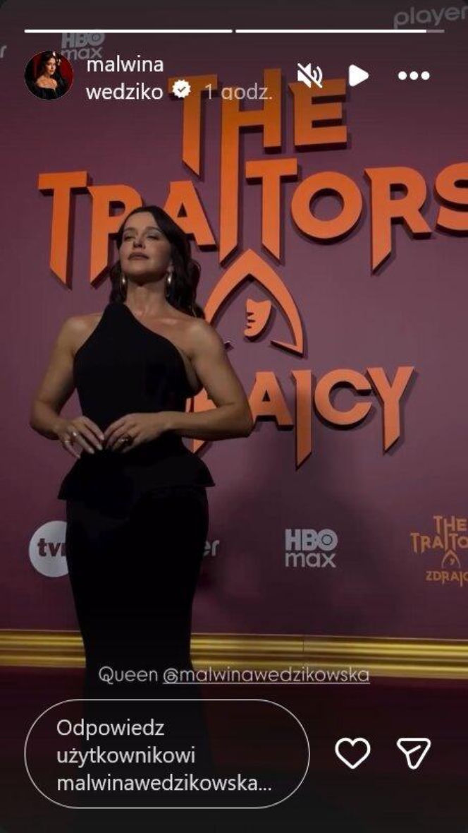 Gwiazda TVN w opiętej sukience! Malwina Wędzikowska szokuje figurą