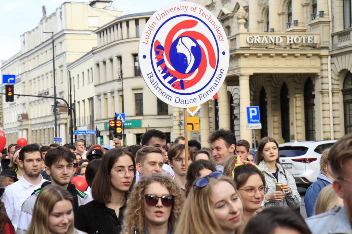 Korowód studencki 2023 w Lublinie