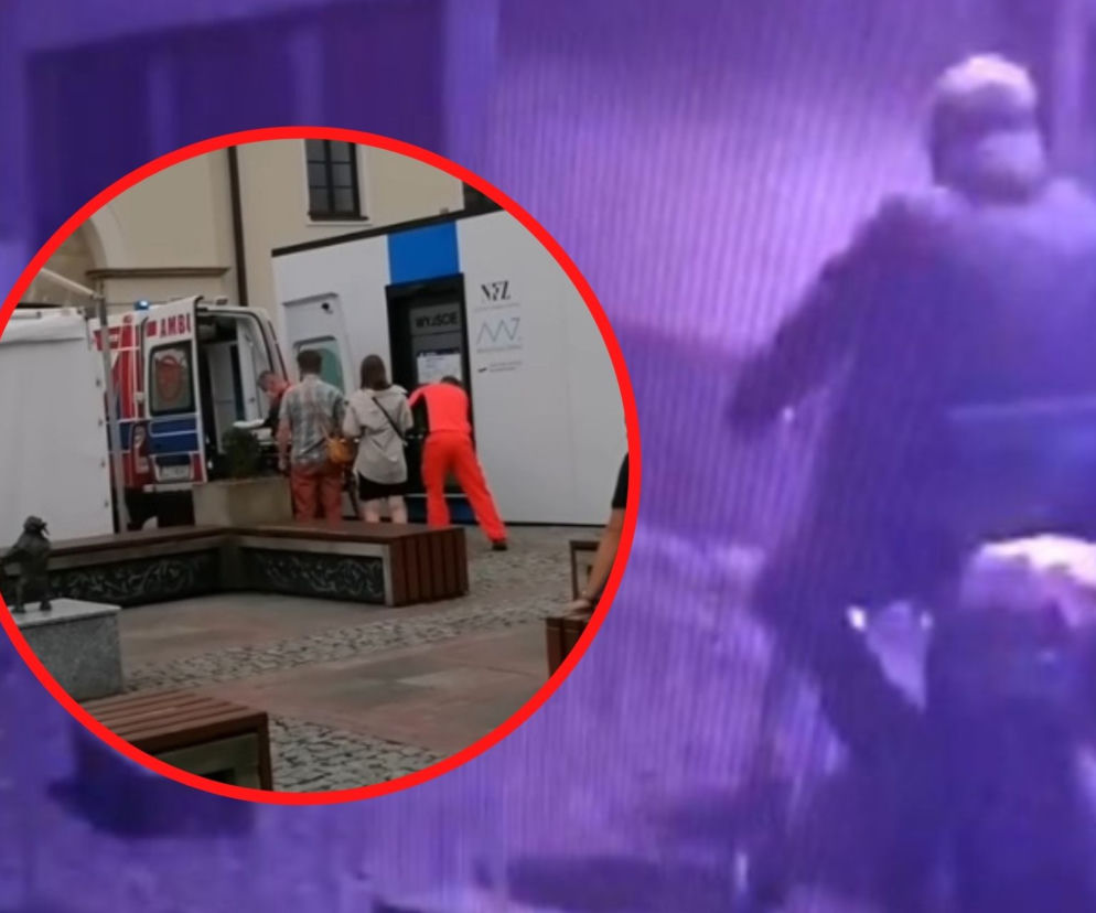 Zamość: To dlatego podpalił punkt szczepień? Jest nagranie!