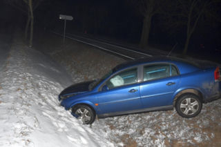 18-latek wjechał do rowu. Chwile grozy w Borucinku