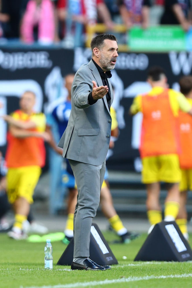 Wisła Kraków - Wieczysta Kraków: Zdjęcia kibiców i zawodników z meczu 6. kolejki PKO BP Ekstraklasy