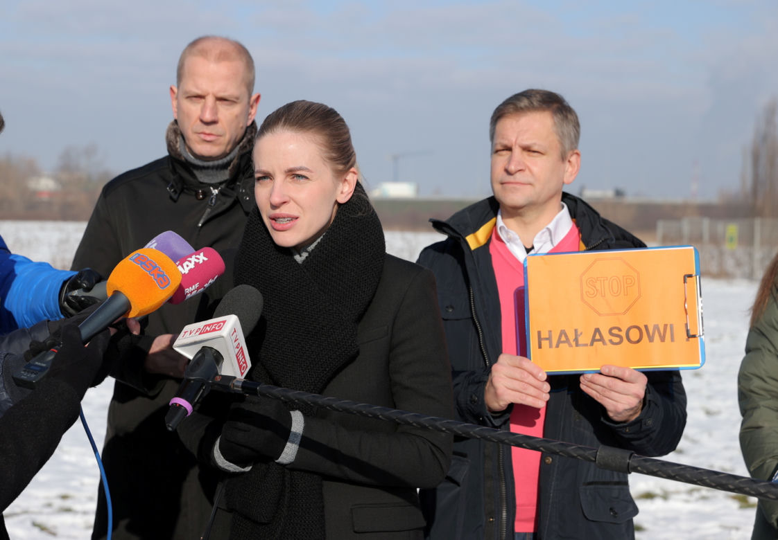 Południowa Obwodnica Warszawy wciąż dudni. Interweniują radni i posłanka 