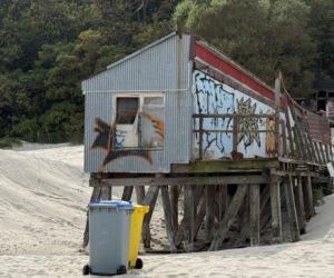 Ruina na plaży czyli zabytkowe kąpielisko Morskie Oko w Kołobrzegu