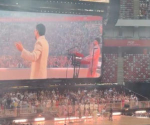 Polskie gwiazdy na koncercie Bad Bunny'ego. Lewandowska w samym staniku, Tarnowska niczym na Coachellę
