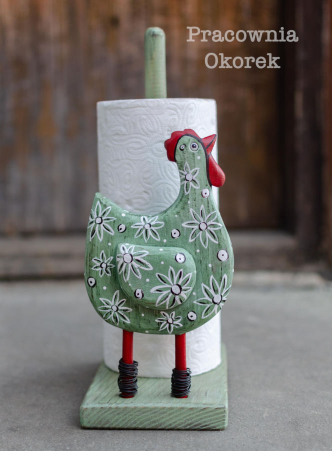 Okorek - drewniane dekoracje