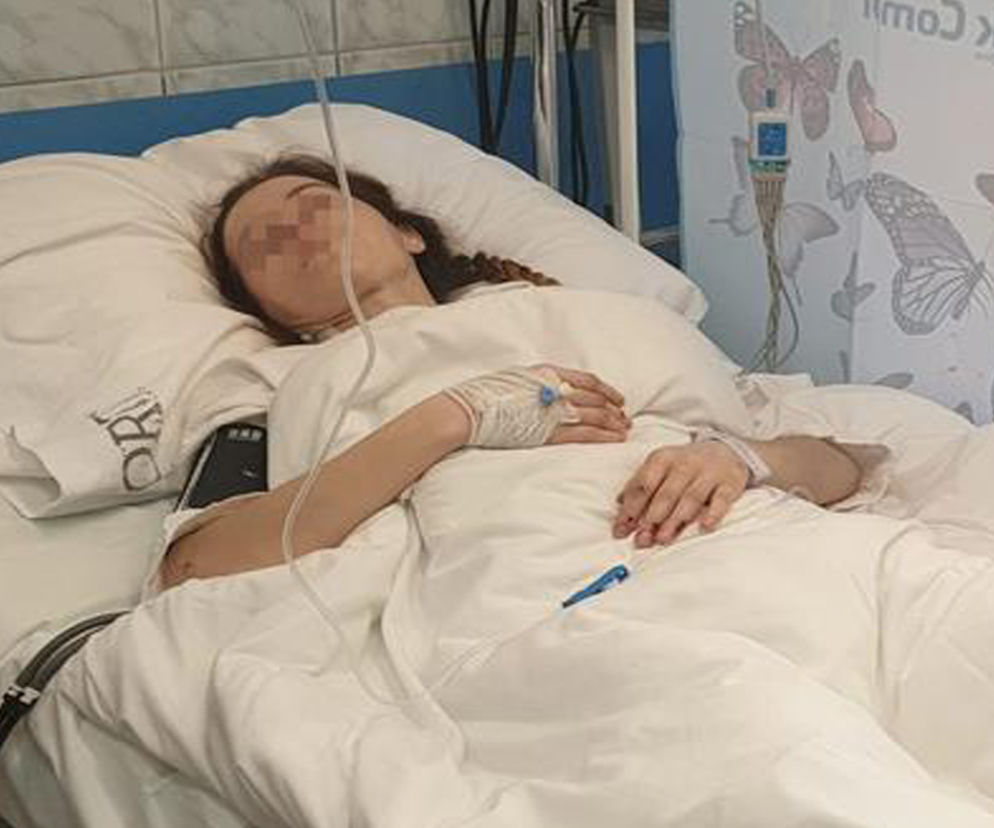 Ranna pani Jola leży w szpitalu 