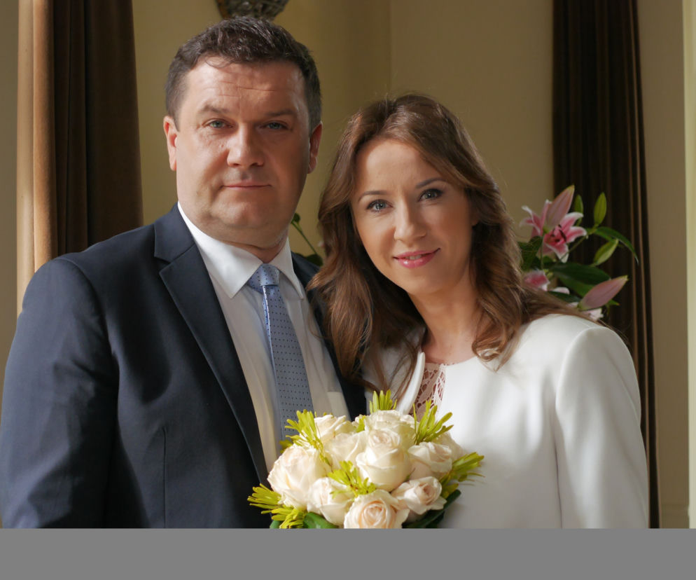 Pierwsza miłość, Beata (Katarzyna Ankudowicz), Cezary (Robert Wabich)