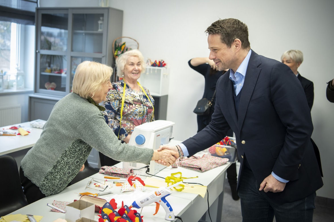 Trzaskowski na Bielanach. Co zapowiedział mieszkańcom? 