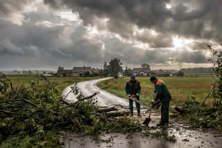Gwałtowne burze nad Polską. Jakie straty wyrządził żywioł?