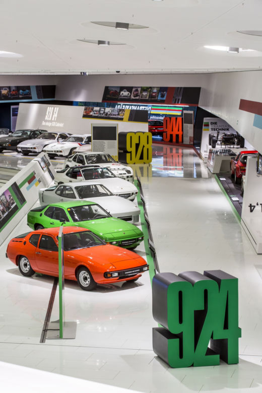 Muzeum Porsche wystawa „Era Transaxle. Od 924 do 928”
