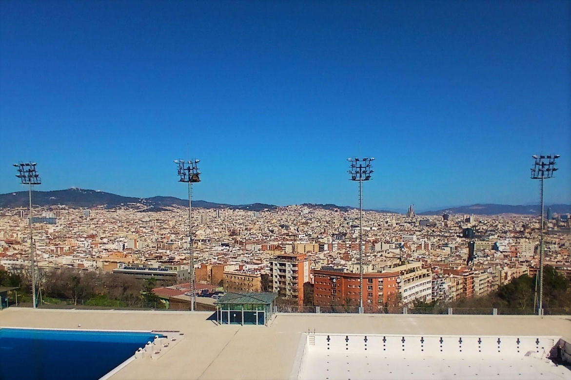 Piscina Municipal de Montjuïc w Barcelonie