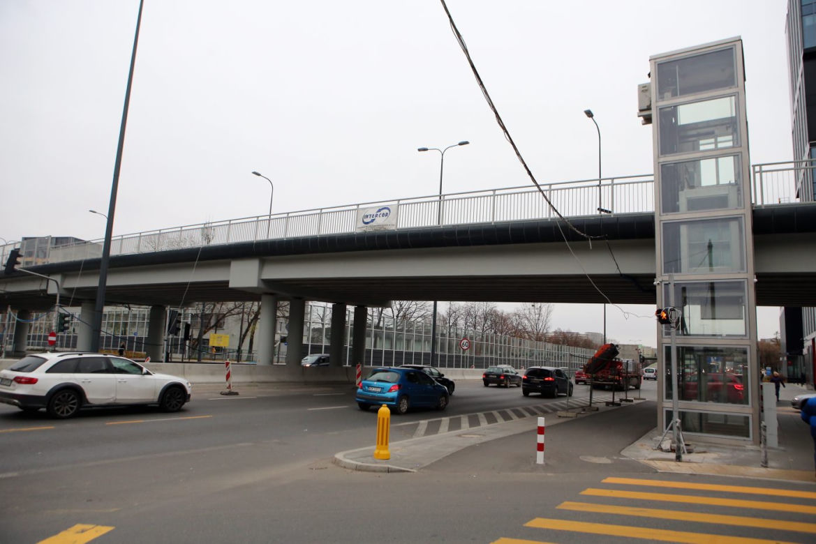 Otwierają wiadukt w ciągu Postępu nad Marynarską 