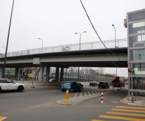 Otwierają wiadukt w ciągu Postępu nad Marynarską 