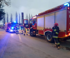Pożar w podbydgoskiej Stopce! W jednym z mieszkań wybuchła bateria od laptopa!