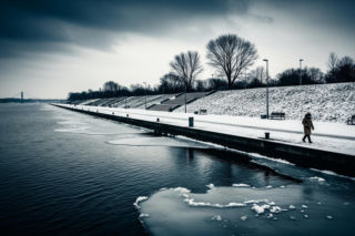 Szczecin zamarznie na weekend. Kiedy uderzy atak zimy?