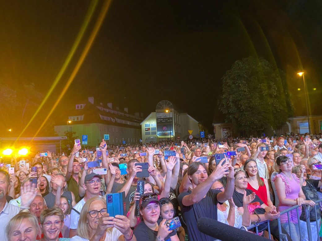 Koncert Maryli Rodowicz w Zielonej Górze podczas Winobrania 2023