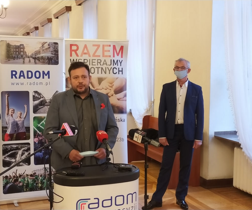 Wigilia dla samotnych w Radomiu 2020 - konferencja prasowa