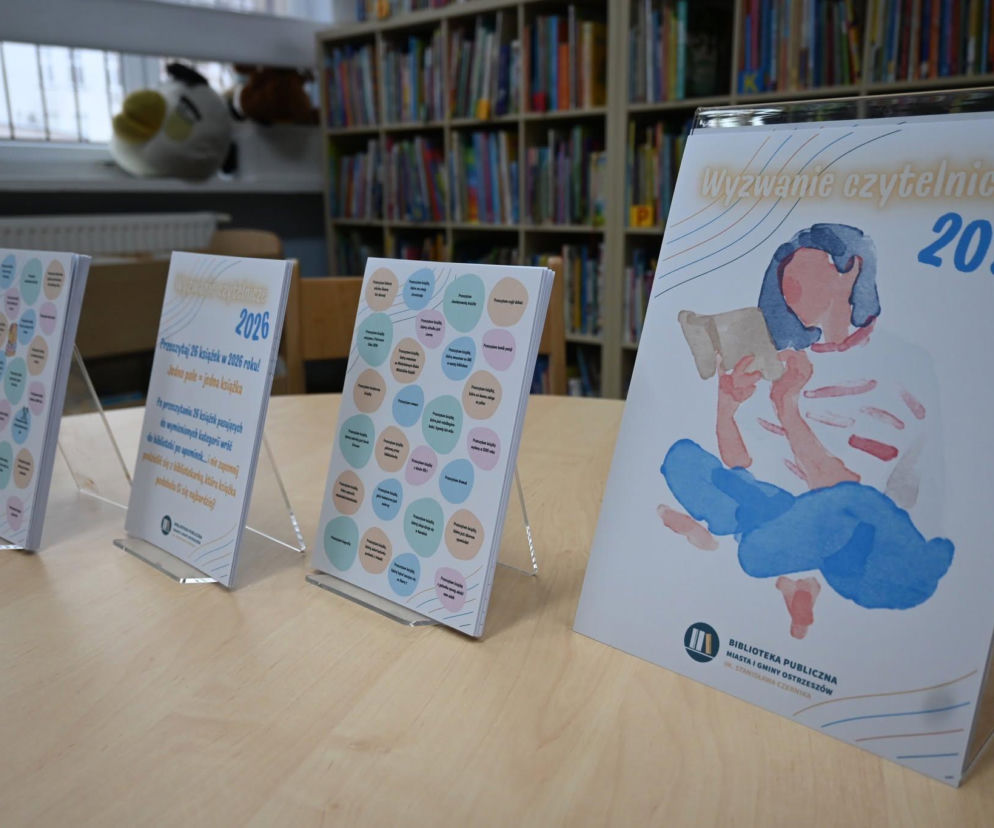 Wyzwanie czytelnicze biblioteki w Ostrzeszowie, czyli 26 książek do końca roku? Niektórzy już dali radę