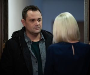 Na Wspólnej odc. 3080. Sławek (Mariusz Słupiński), Tatiana (Olha Bosova)