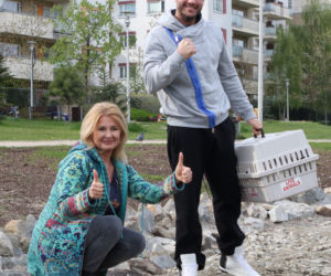 Jeżowska eksmitowała kaczą rodzinę