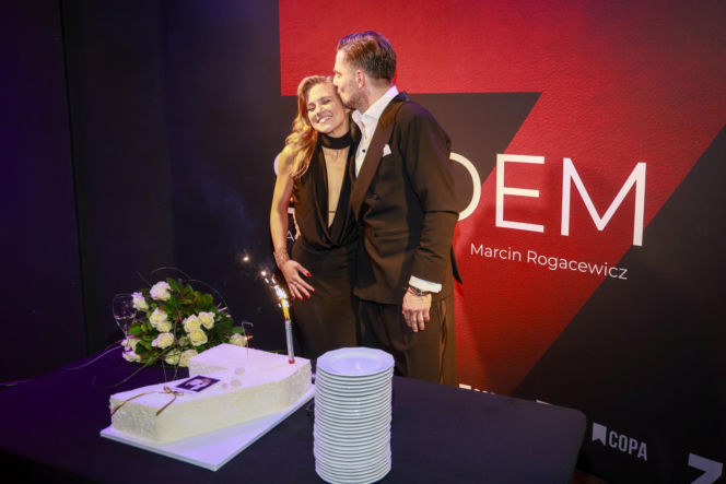 Agata Załęcka i inne gwiazdy na premierze spektaklu Kaczorowskiej i Rogacewicza