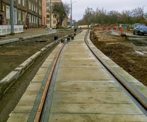 Torowa rewolucja na Niebuszewie - grudzień 2021