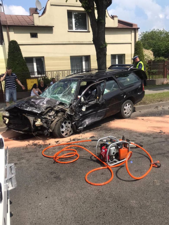 Dramatyczny WYPADEK w Ozorkowie