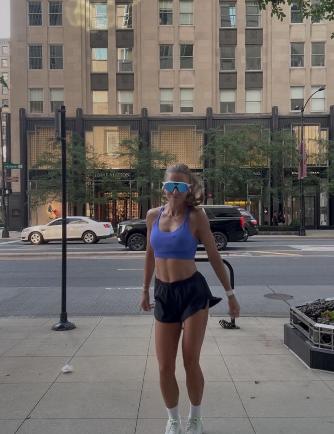 Anna Lewandowska poznaje Chicago