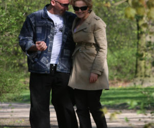 Maria Wiktoria Wałęsa i Marcin Najman