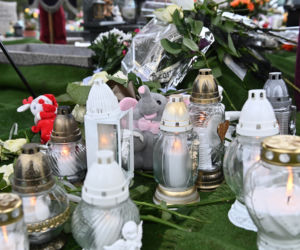 Zakatowany aniołek odszedł do nieba