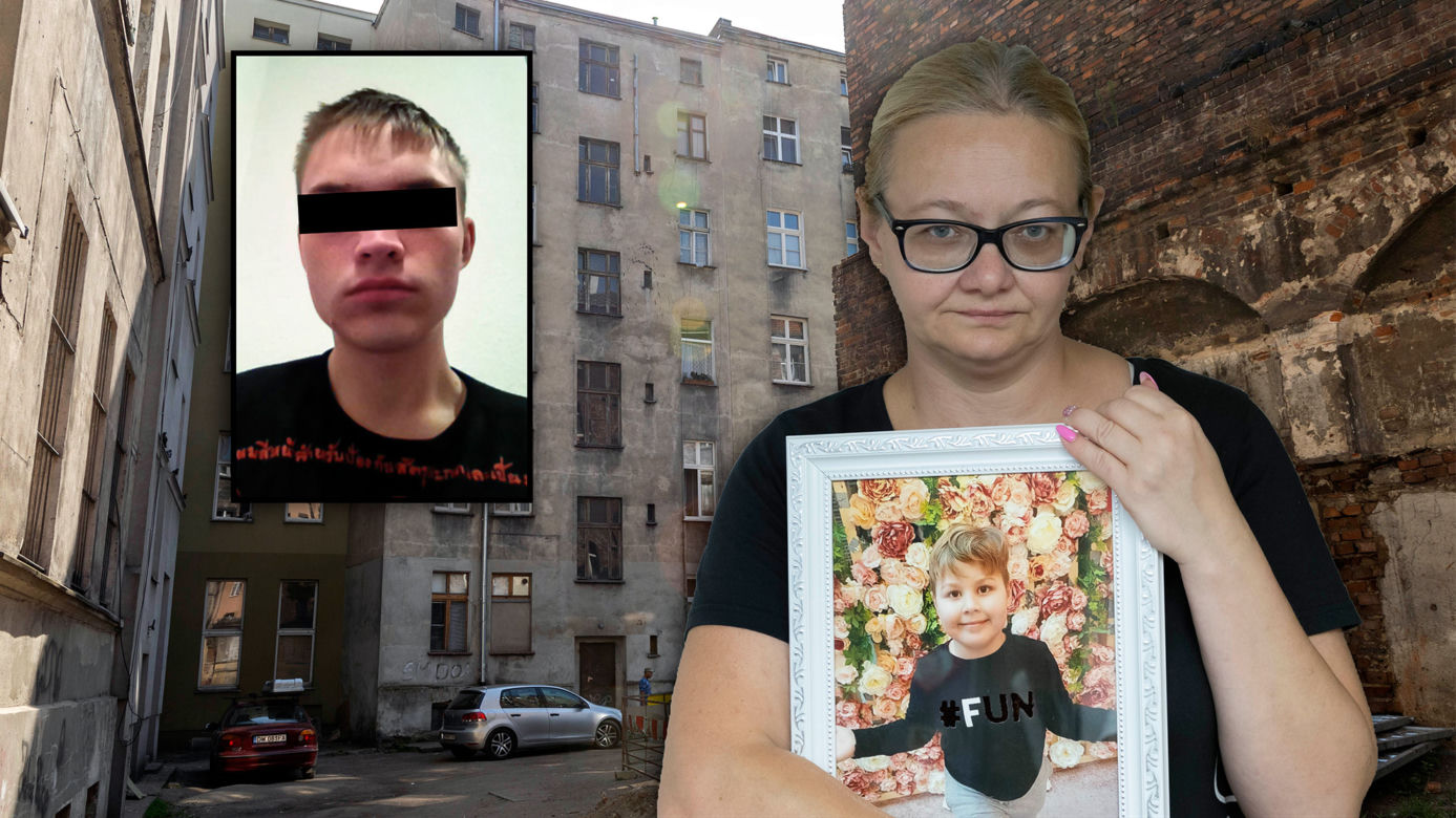 Babcia ukryła Marcinka przed szaleńcem