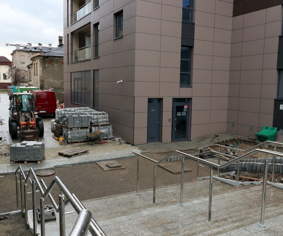 Remont ul. Cichej w Kielcach