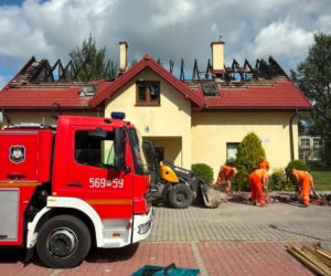 Pożar w domu dziecka