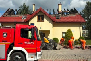 Pożar w domu dziecka