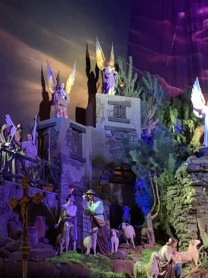 Żłóbek w Panewnikach 2025. Franciszkanie postawili na symboliczne sceny