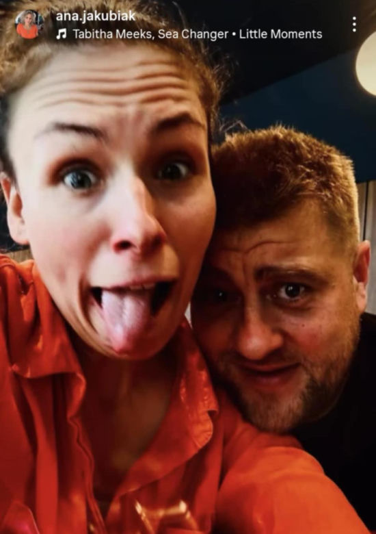 Tomasz Jakubiak z żoną
