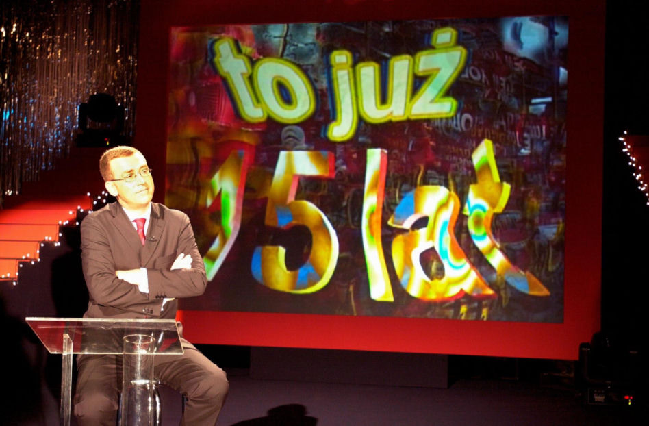 Maciej Orłoś świętuje 40-ste urodziny  "Teleexpressu"