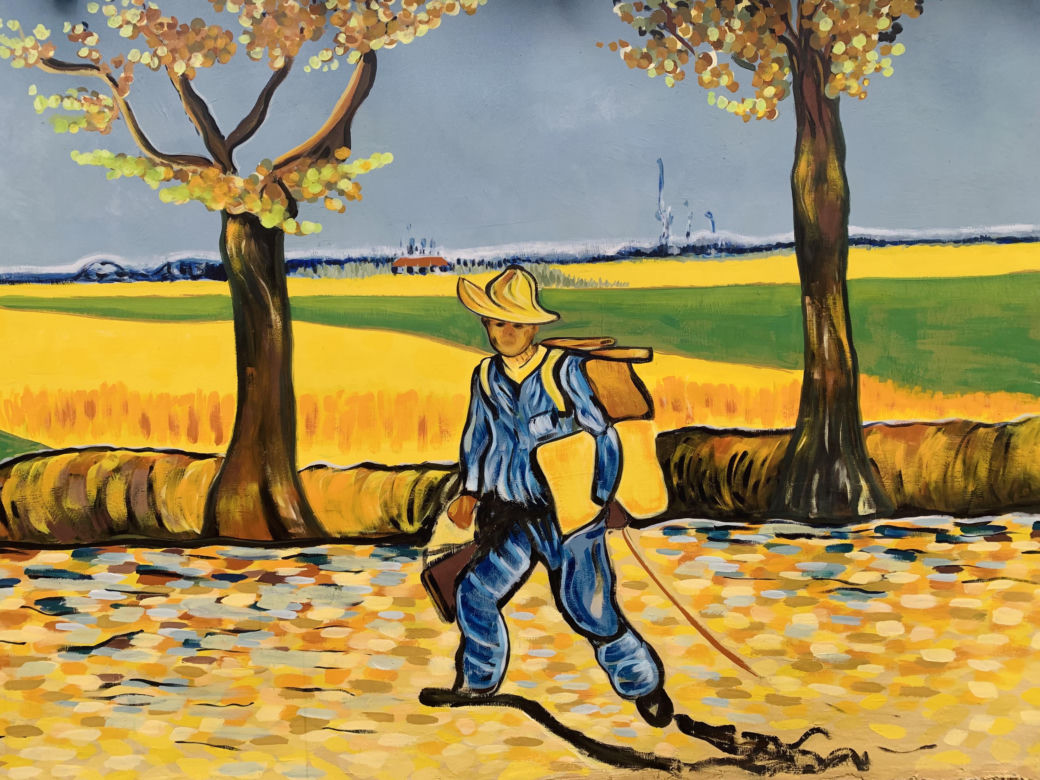 Kolorowe domy inspirowane twórczością Vincenta van Gogha zamieniły wieś liczącą zaledwie stu mieszkańców w prawdziwą atrakcję turystyczną