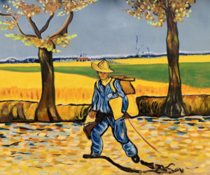 Kolorowe domy inspirowane twórczością Vincenta van Gogha zamieniły wieś liczącą zaledwie stu mieszkańców w prawdziwą atrakcję turystyczną