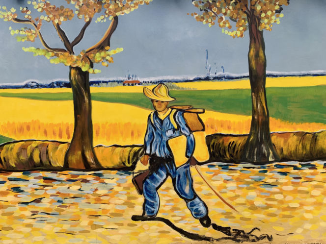 Kolorowe domy inspirowane twórczością Vincenta van Gogha zamieniły wieś liczącą zaledwie stu mieszkańców w prawdziwą atrakcję turystyczną