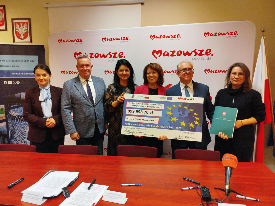 Umowy na dotacje unijne dla czterech lokalnych inwestycji w subregionie siedleckim i powiecie mińskim zostały już podpisane!
